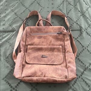 Brown Backpack